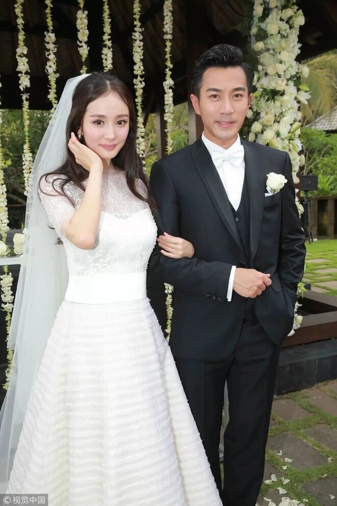 Hot lại ảnh cưới của Dương Mịch từ 8 năm trước: Makeup lẫn váy vóc đều xuất sắc - Ảnh 1.