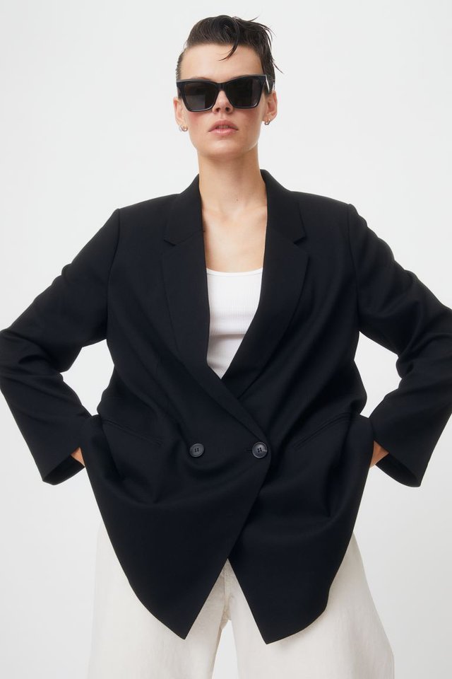 13 mẫu áo blazer mới nhất của Zara, H&M và Mango - Ảnh 35.