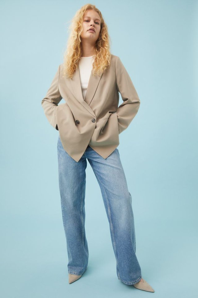 13 mẫu áo blazer mới nhất của Zara, H&M và Mango - Ảnh 34.