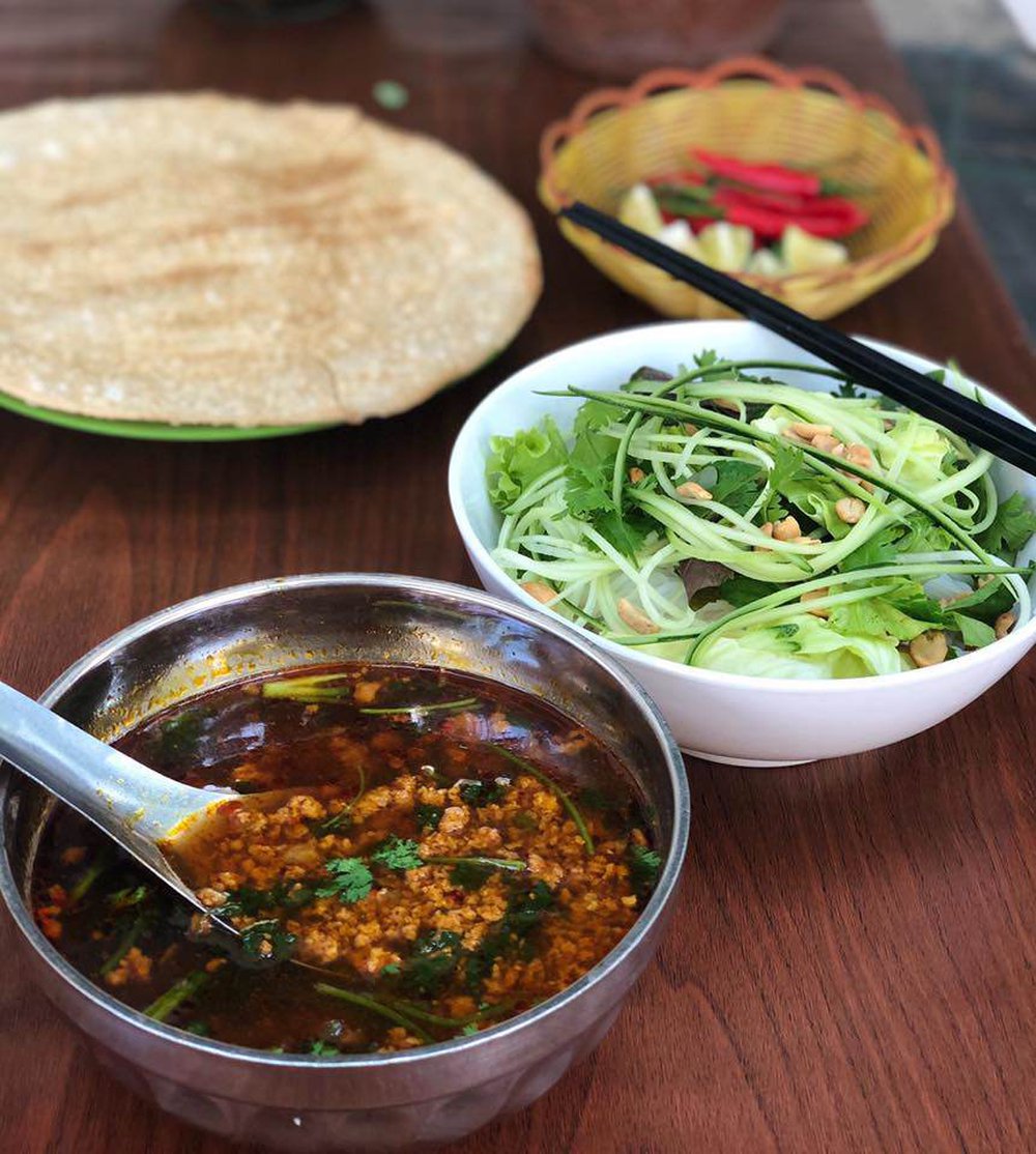 Bún rạm - Tinh hoa ẩm thực của đất võ Bình Định