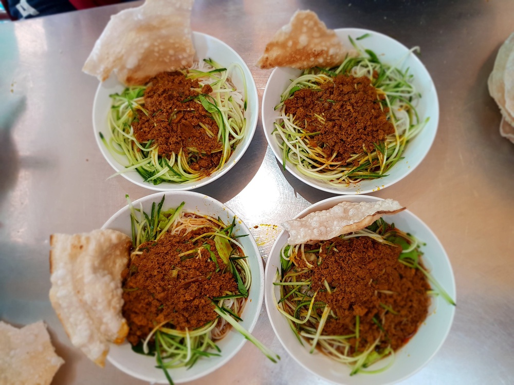 Bún rạm - Tinh hoa ẩm thực của đất võ Bình Định