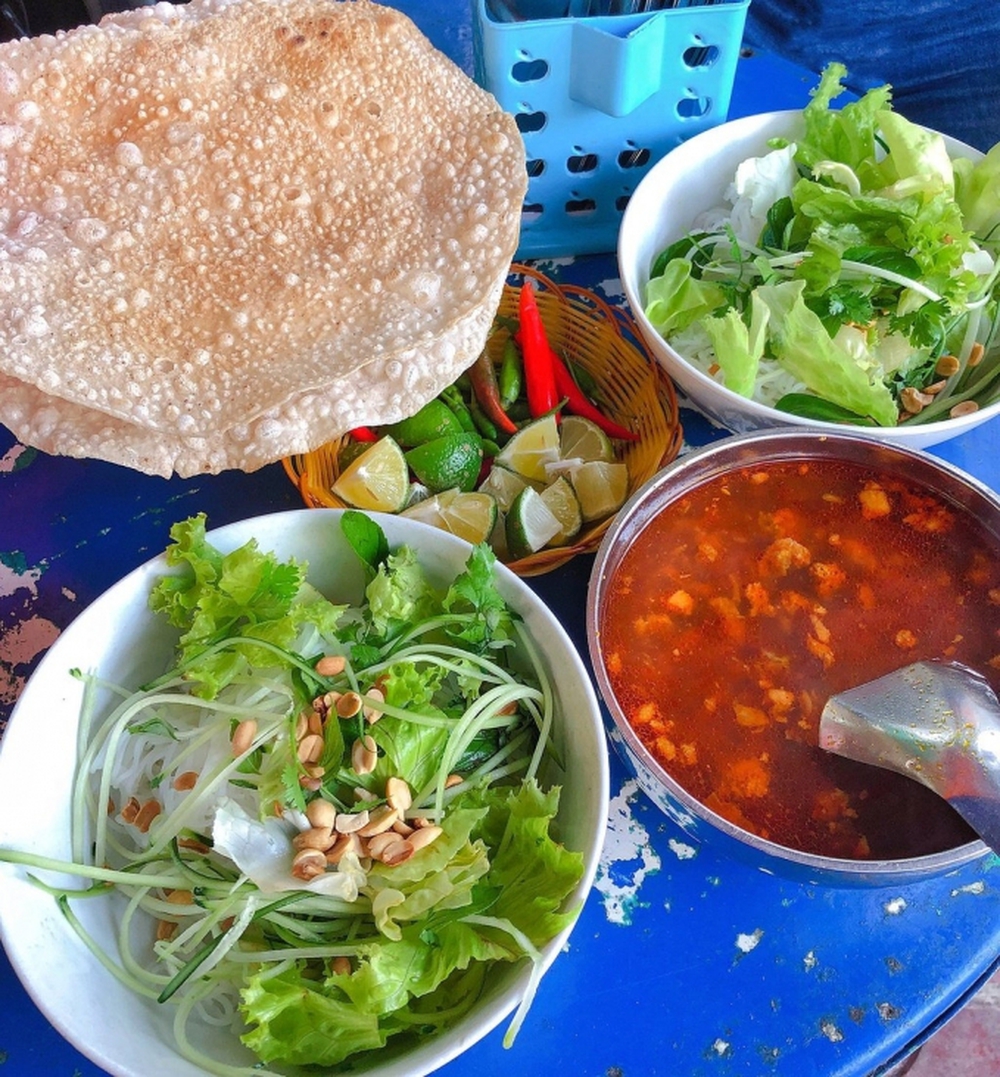 Bún rạm - Tinh hoa ẩm thực của đất võ Bình Định