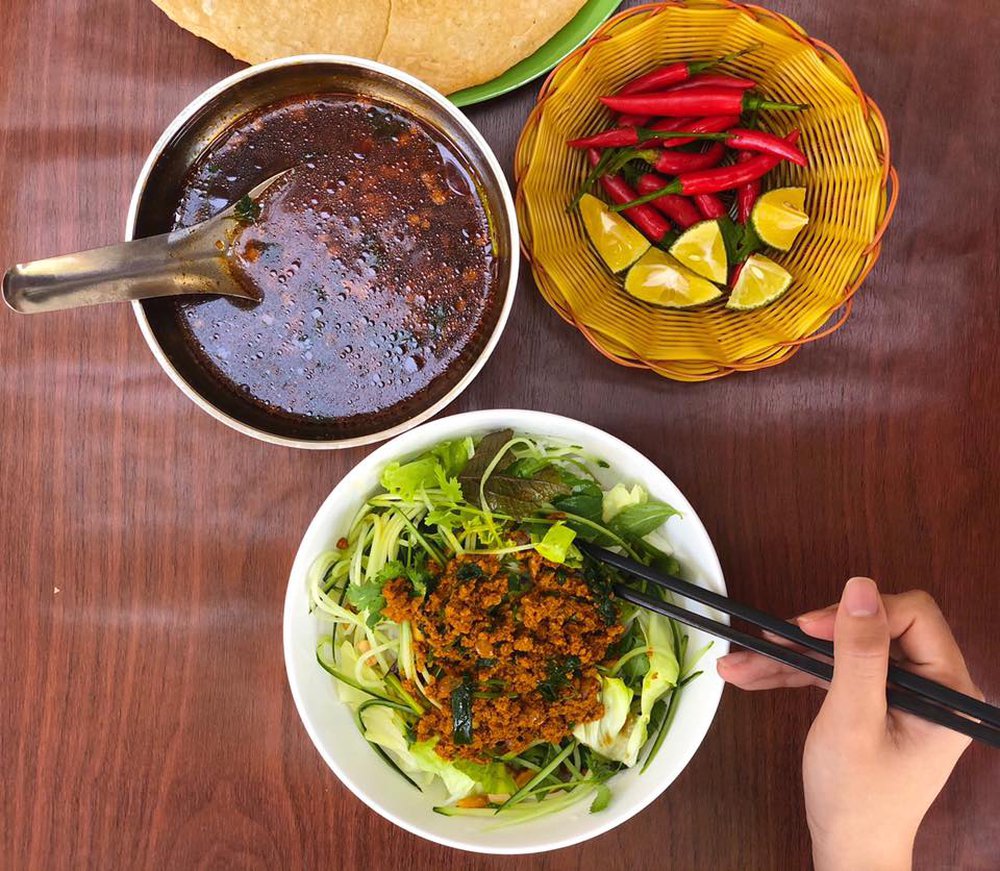 Bún rạm - Tinh hoa ẩm thực của đất võ Bình Định