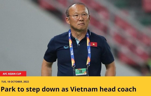 AFC: Park Hang-seo giúp bóng đá Việt Nam lên tầm cao mới - Ảnh 1.