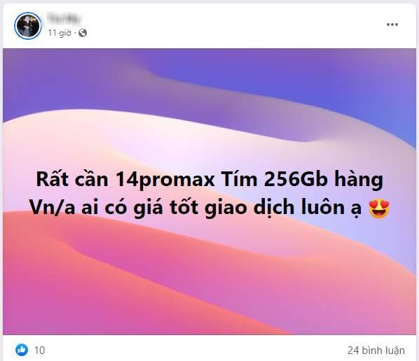 iPhone 14 Pro Max VN/A bán trôi nổi trên thị trường - Ảnh 2.