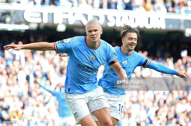 Đá như chớp giật, Haaland và Man City gieo cơn ác mộng kinh hoàng cho Man United - Ảnh 5.