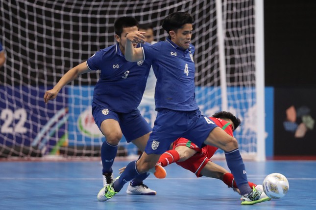 Thái Lan là đội đầu tiên của Đông Nam Á giành vé vào tứ kết giải futsal châu Á - Ảnh 1.