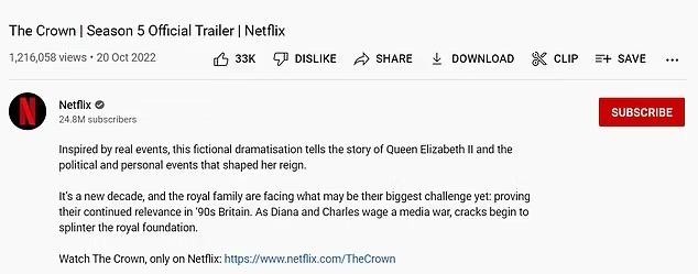 Netflix chịu thua trước cáo buộc xuyên tạc Hoàng gia Anh - Ảnh 1.