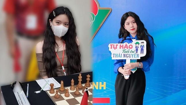 Nét đáng yêu của hot girl Việt Nam 17 tuổi vừa giành HCV cờ vua châu Á - Ảnh 1.