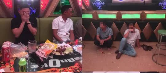 Quảng Bình: Bắt quả tang 6 nam, nữ dùng ma túy trong quán karaoke - Ảnh 1.
