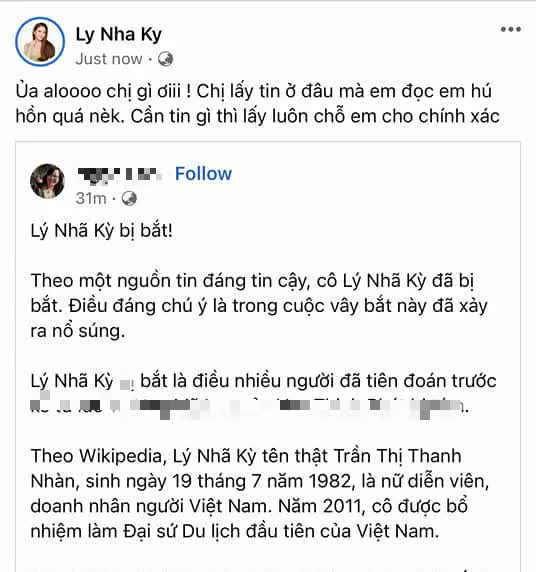 Lý Nhã Kỳ phủ nhận tin đồn bị bắt - Ảnh 2.