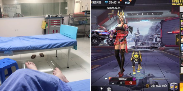 Những địa điểm thi đấu khó đỡ của game thủ, có người còn chiến ngay trên giường bệnh - Ảnh 4.
