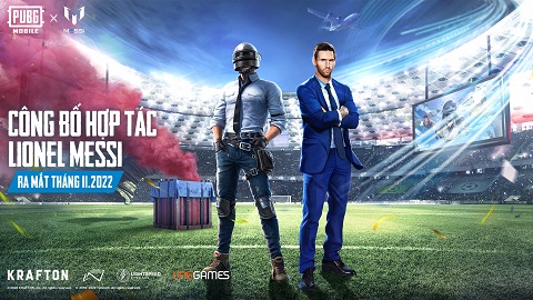 PUBG MOBILE công bố hợp tác với Lionel Messi - Ảnh 1.