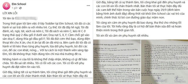 Công an làm việc với chủ lớp mầm non bị tố bỏ đói, bạo hành trẻ - Ảnh 3.