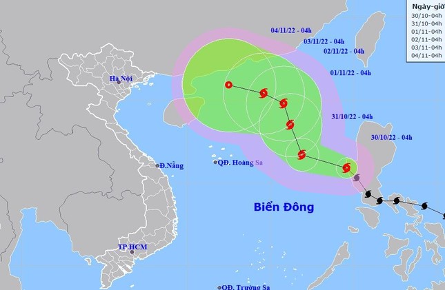 Bão số 7 vào Biển Đông, diễn biến khó lường - Ảnh 1.