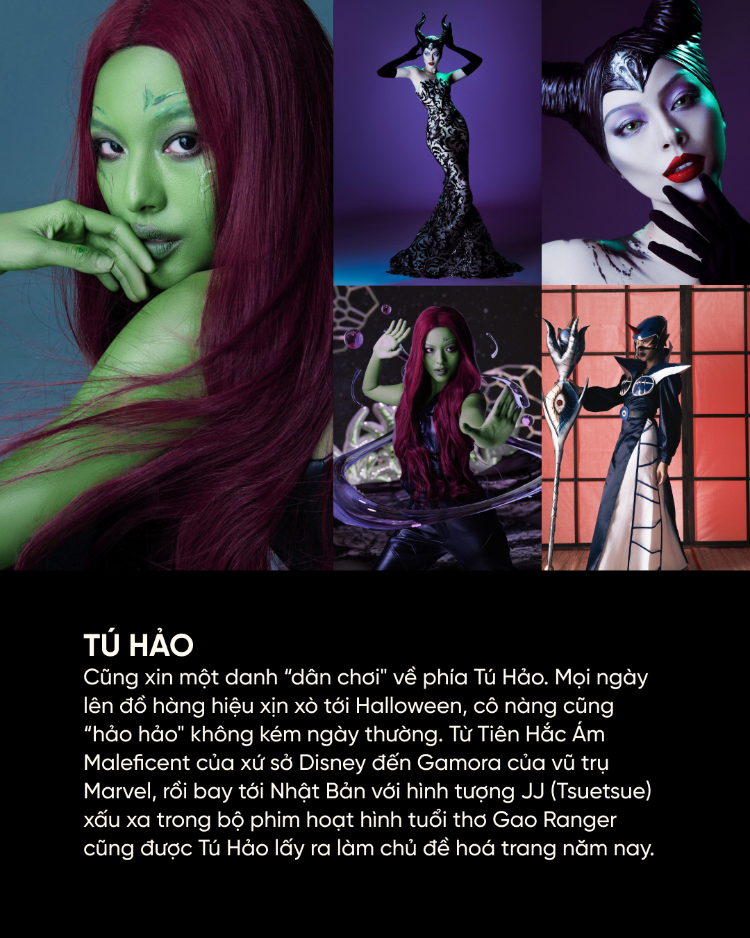 Sao Vbiz đầu tư vào màn tạo hình cho Halloween - Ảnh 6.