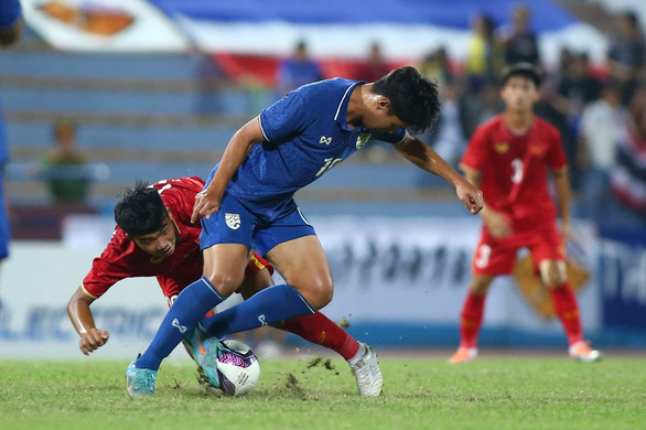 Thắng đậm Thái Lan, Việt Nam giành vé dự vòng chung kết Giải U17 châu Á 2023 - Ảnh 2.