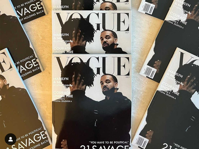 Drake bị kiện vì bìa tạp chí Vogue giả trong album mới - Ảnh 2.