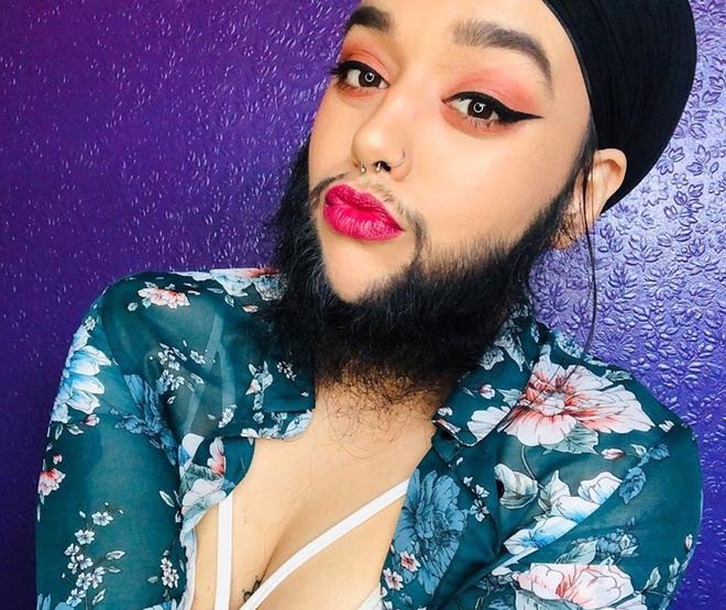 Chân dung cô gái có râu trở thành nhà hoạt động xã hội chống bắt nạt