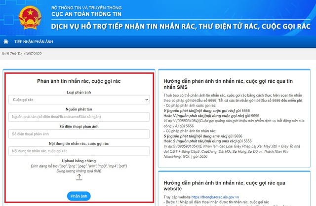 Những cách đơn giản để phản ánh, chặn tin nhắn, cuộc gọi rác - Ảnh 2.