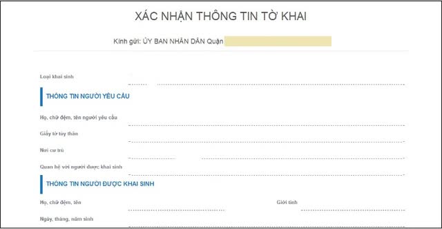 Bố mẹ có thể đăng ký khai sinh cho con ngay tại nhà theo cách dưới đây - Ảnh 6.