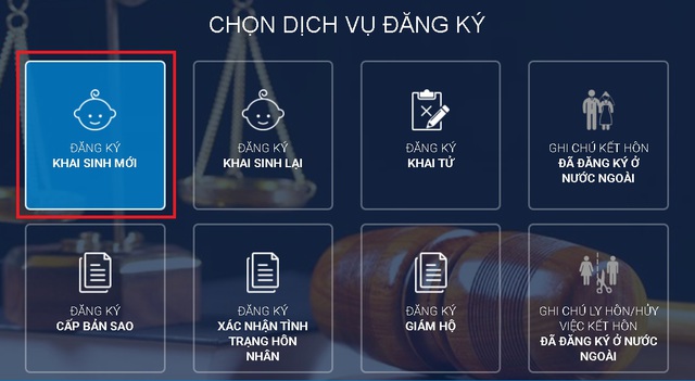 Bố mẹ có thể đăng ký khai sinh cho con ngay tại nhà theo cách dưới đây - Ảnh 2.