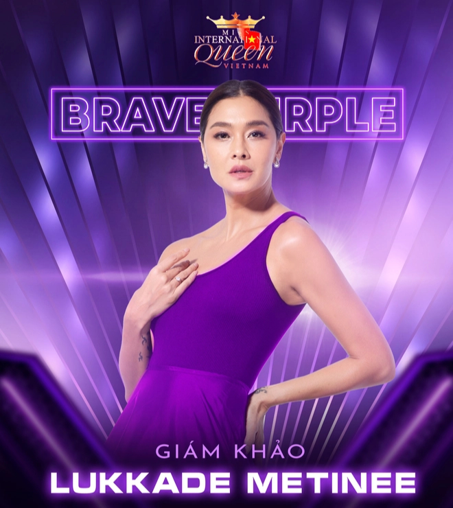 Siêu mẫu Thái Lukkade Metinee đảm nhận vai trò giám khảo tại Miss International Queen Vietnam 2023 - Ảnh 1.