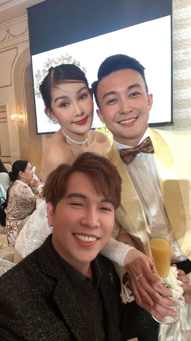 Lan Khuê và sao Việt đổ bộ tiệc cưới của Hoa hậu Ngân Anh, 1 nhân vật trong dàn phụ dâu gây bất ngờ - Ảnh 8.