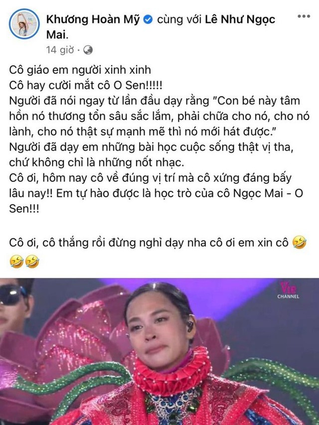 Quán quân Ca Sĩ Mặt Nạ là Thạc sĩ và giảng viên thanh nhạc, đi thi chủ yếu để truyền cảm hứng cho học trò - Ảnh 4.