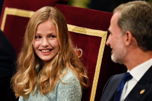 La princesa de 17 años, considerada la más bella de Europa, muestra el temperamento de una futura reina - Foto 10.