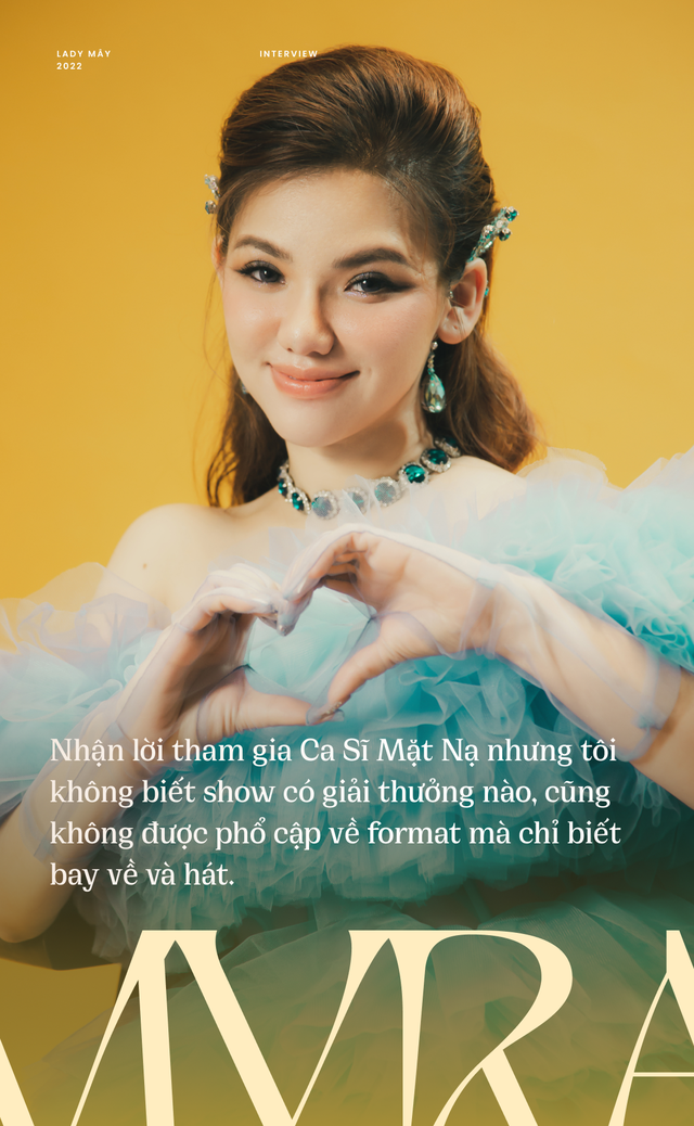 Lady Mây: Tôi tham gia Ca Sĩ Mặt Nạ để khán giả thấy Myra Trần hát tiếng Việt như thế nào - Ảnh 11.