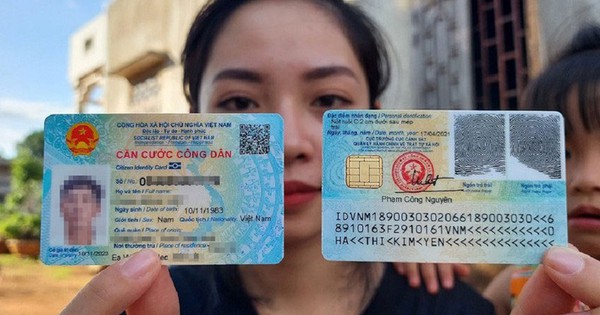 Mã QR và chip điện tử trên CCCD gắn chip khác nhau như thế nào? - Ảnh 1.