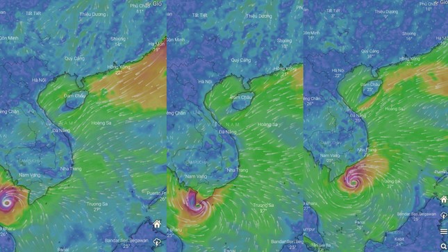 Miền Nam hứng bão cường độ mạnh vào đầu tháng 12 - Ảnh 1.