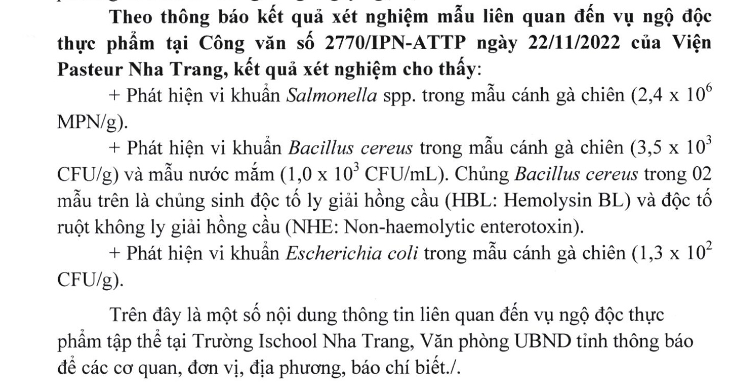 Ngoài cánh gà, mẫu nước mắm tại trường iSchool cũng phát hiện vi khuẩn gây ngộ độc: Chuyên gia phân tích lý do - Ảnh 1.