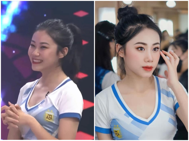 Loạt ảnh lên tivi - trên mạng của dàn hot girl Nóng cùng World Cup: Ai đủ sức cân ảnh chụp màn hình? - Ảnh 10.