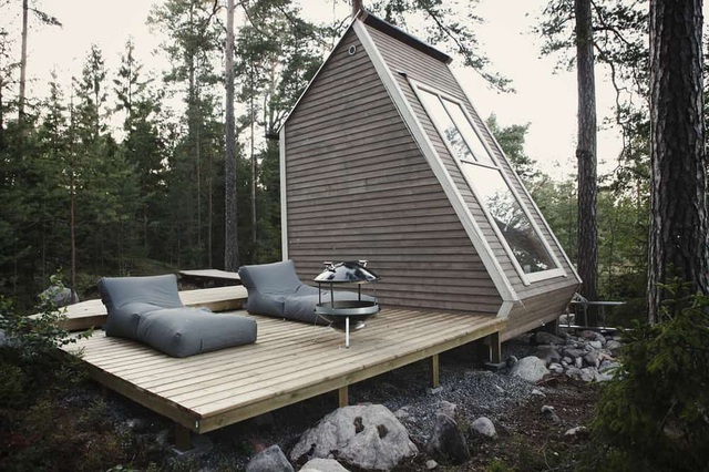 Nhà cabin: những túp lều hiện đại gần gũi thiên nhiên - Ảnh 1.