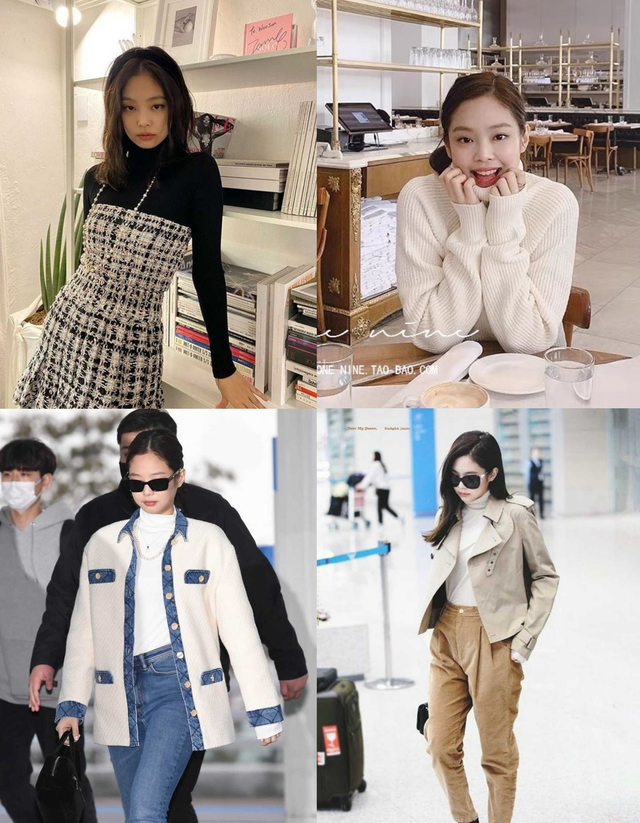 Có sẵn - Video) Áo khoác áo vest đen dài tay cổ tròn đứng dáng 2 lớp nút  bấm giống Jennie | Shopee Việt Nam