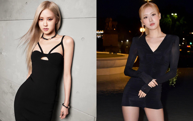 Vòng 1 khiêm tốn hay bốc lửa đẫy đà thì mặc váy mới đẹp, Rosé và Hyo Yeon  sẽ cho bạn câu trả lời