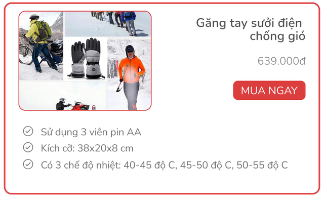 Găng tay mùa đông giờ nghe gọi được như điện thoại, tự sưởi kiêm chạm cảm ứng thông minh - Ảnh 2.