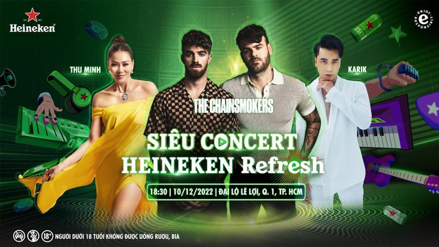 Cùng đếm ngược đón chờ Heineken Refresh với sân khấu hoành tráng lần đầu tiên xuất hiện tại Việt Nam - Ảnh 5.