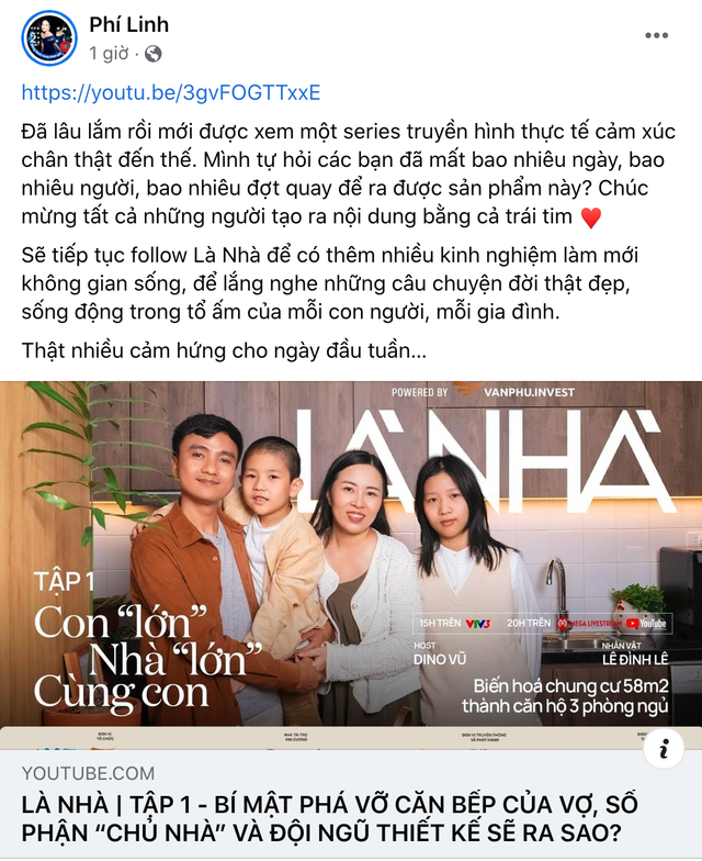 Phản ứng của khán giả với tập 1 Là Nhà: Bất ngờ khi thấy căn hộ 58m2 lột xác, thán phục sự sáng tạo đỉnh cao của đội ngũ KTS - Ảnh 15.