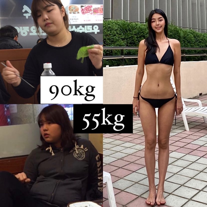 Giảm 30kg trong 5 tháng, gái xinh xứ Hàn bày cách giảm cân nhỏ mà có võ khiến ai cũng phải nể phục - Ảnh 1.