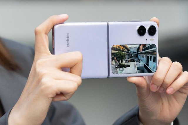 Ảnh thực tế OPPO Find N2 Flip: Đ&acirc;y l&agrave; c&aacute;ch OPPO đối mặt Samsung! - Ảnh 16.