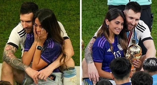 Vô địch World Cup 2022, Messi vẫn phải phục vụ vợ sống ảo - Ảnh 5.