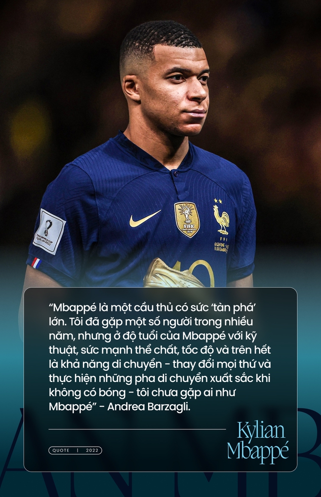 Kylian Mbappé - Siêu sao Gen Z điên rồ: 15 tuổi tự làm ảnh lên bìa Time, 19 tuổi vô địch World Cup, 23 tuổi 363 ngày lập hattrick trận chung kết và thành vua phá lưới! - Ảnh 7.