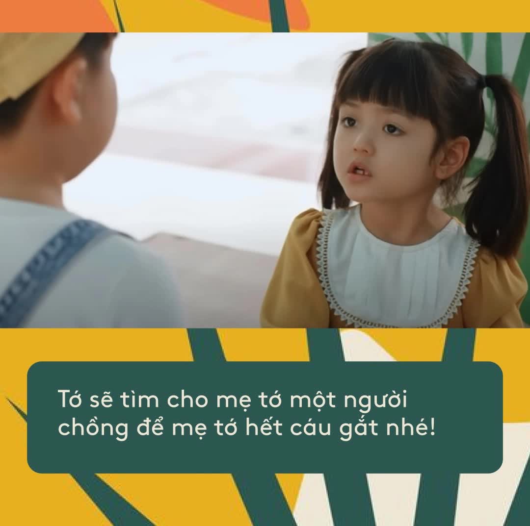 Những câu thoại gây sốt của con gái Quỳnh Kool trong Đừng Làm Mẹ Cáu - Ảnh 3. Những câu thoại gây sốt của con gái Quỳnh Kool trong Đừng Làm Mẹ Cáu - Ảnh 3.