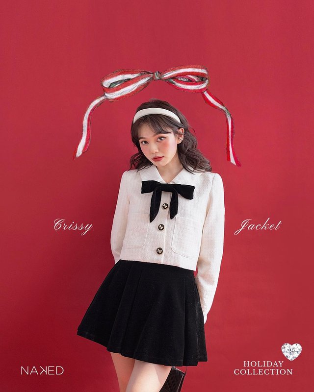 10 mẫu &aacute;o tweed gi&aacute; tốt cho chị em sắm sửa diện Tết - Ảnh 19.