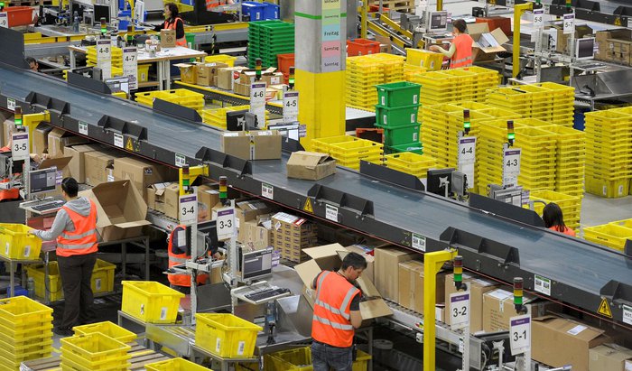 Dây chuyền hàng hoá của Amazon