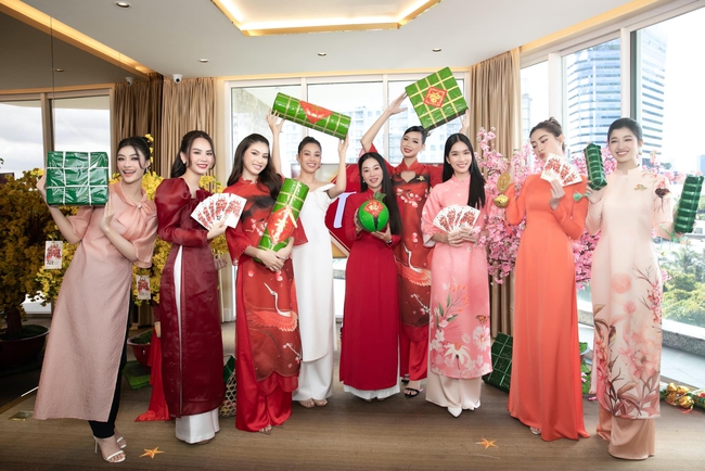 Các người đẹp Việt gợi ý mẫu áo dài cách tân duyên dáng cho Tết 2023 - Ảnh 10.