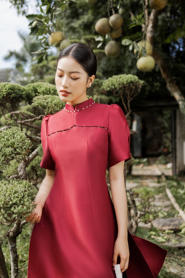 5 kiểu &aacute;o d&agrave;i l&ecirc;n ng&ocirc;i dịp Tết n&agrave;y, chị em sắm về diện đảm bảo ai cũng khen - Ảnh 5.